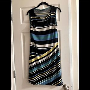 Black Striped Dress